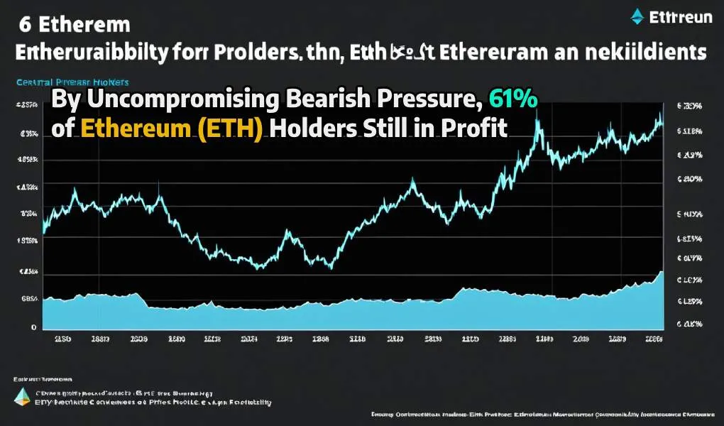 By Uncompromising Bearish Pressure, 61% of Ethereum (ETH) Holders Still in Profit