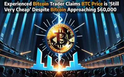 Experienced Bitcoin Trader Claims BTC Price is ‘Still Very Cheap’ Despite Bitcoin Approaching $60,000