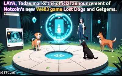 LAYA, Today marks the official announcement of Notcoin’s new Web3 game Lost Dogs and Getgems. 