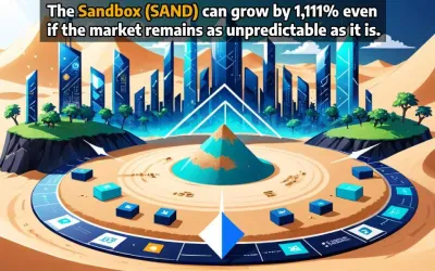 The Sandbox (SAND) can grow by 1,111% even if the market remains as unpredictable as it is. 